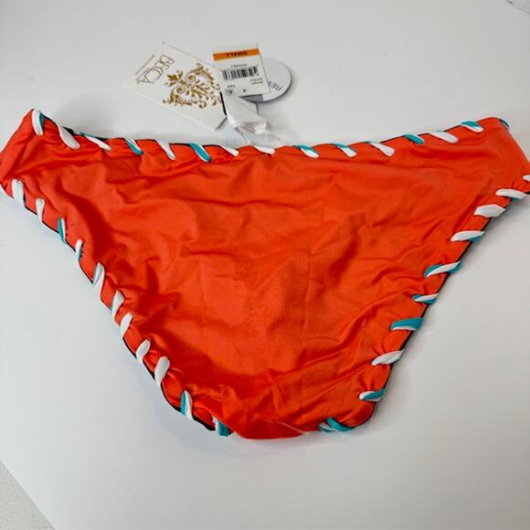 Becca Reversible Small Camille Hipster Bikini Bottom Cabernet - Picture 13 of 14